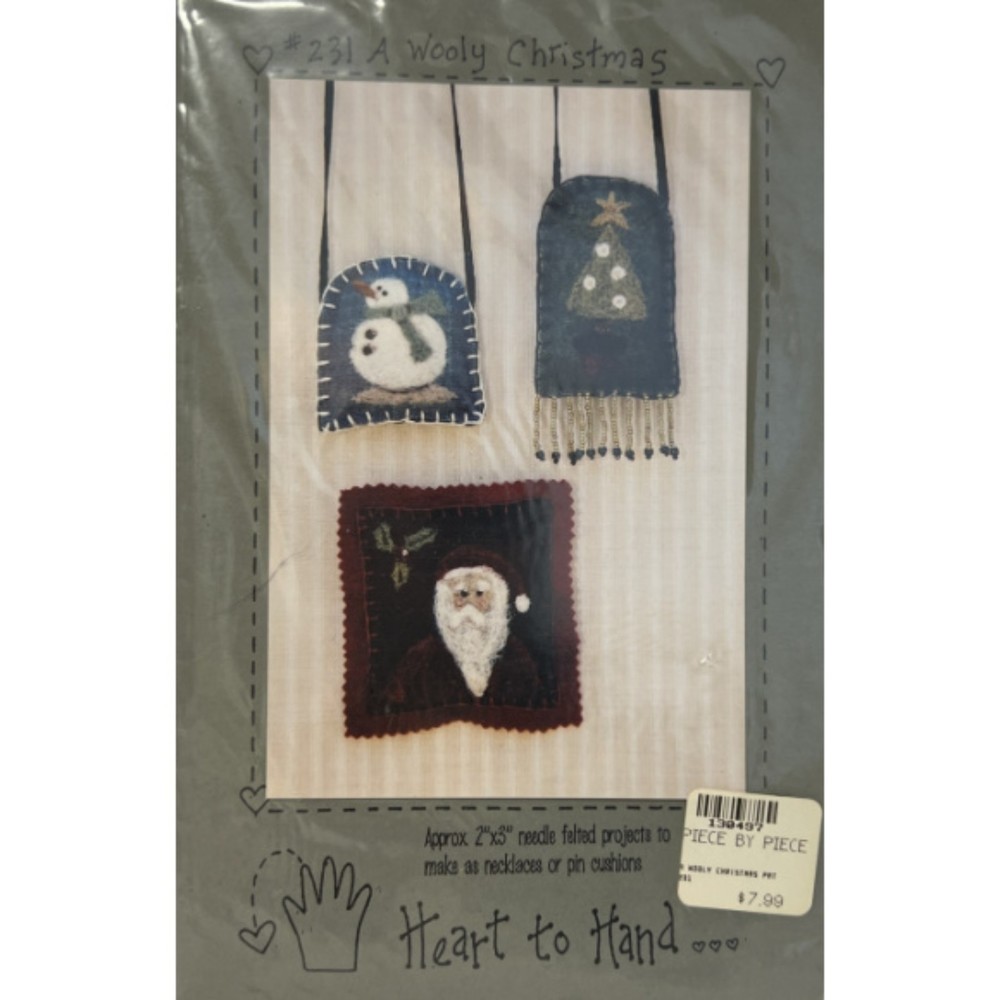 Heart to Hand - A Wooly Christmas - #231 Sewing Pattern